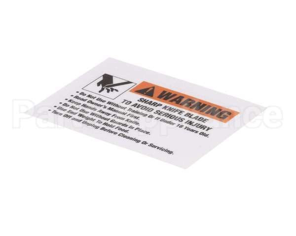 M91022 Globe Warning Label (C/G Series)