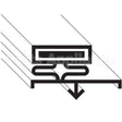 MCC13580 Compatible McCall Door Gasket