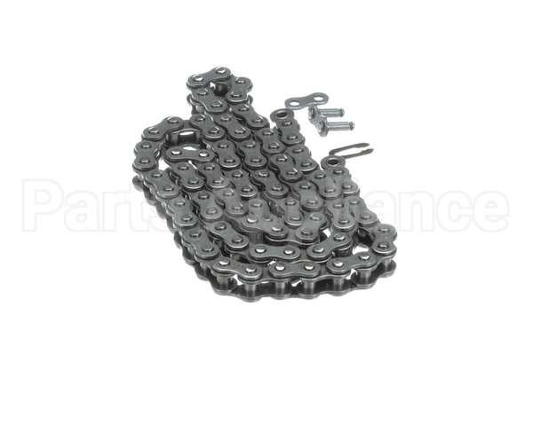 ME61-0058 Hot Rocks Oven Riveted Roller Chain #35 82 Link In Tota
