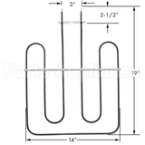 MEE62306504 Broil Element Compatible