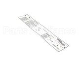 MK-9002 Belshaw Label; Startup Procedure Label For Mk Un