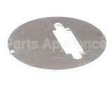 MM801064 Henny Penny Plate, Round, Lcking Mechanism