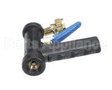 MN70075GBLACK Strahman Valves Mini Nozzle, Black, W/Grdn Swvl