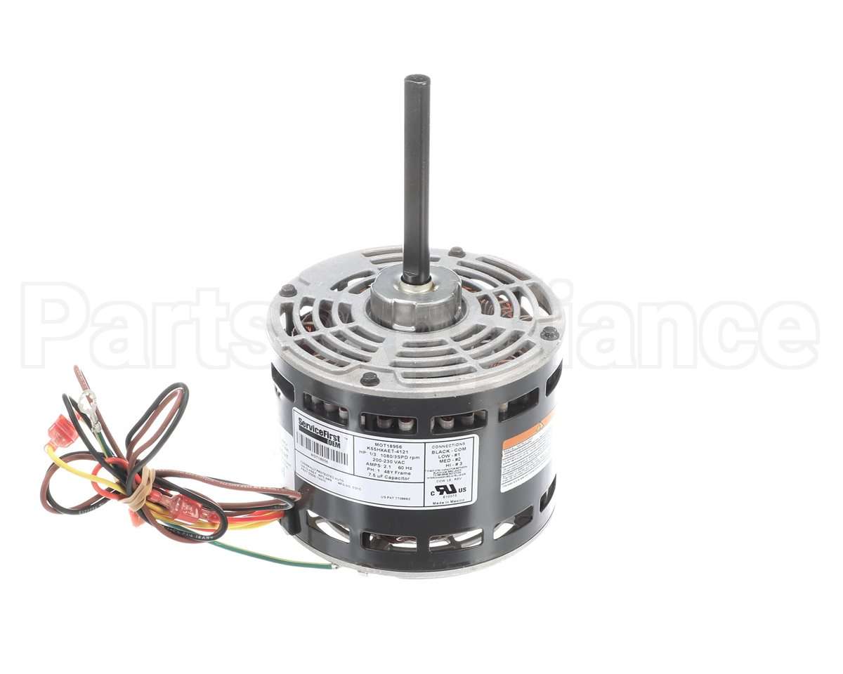 MOT18956 Trane 1/3Hp 200-230V 1080Rpm 48 Mtr