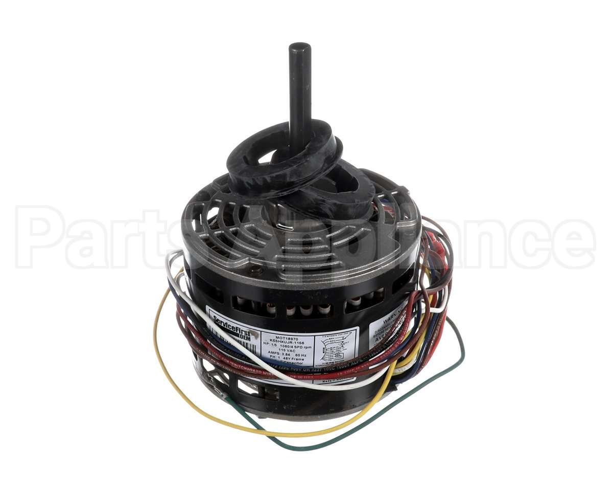 MOT18970 Trane 115V 1/5Hp 1080Rpm 4Spd Motor