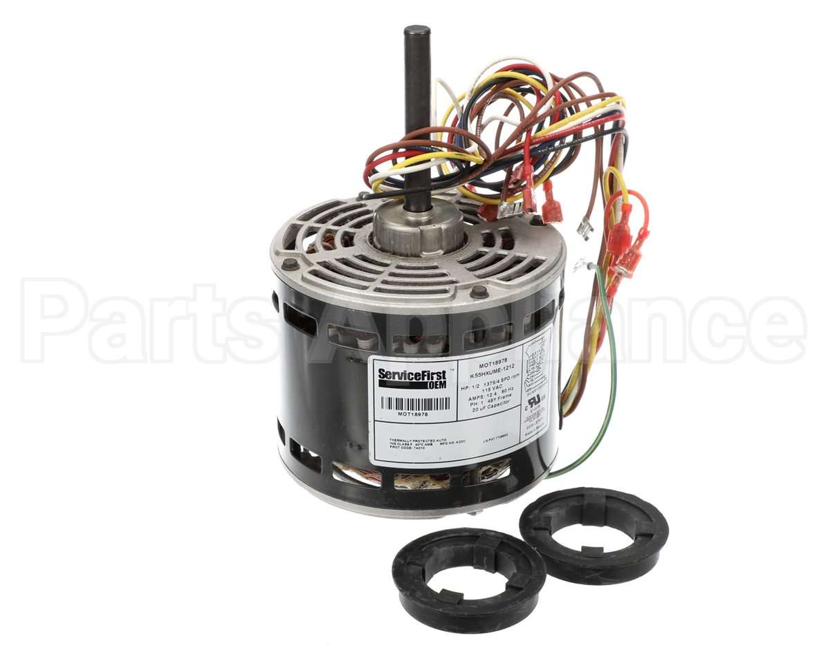 MOT18978 Trane 115V 1/2Hp 1375Rpm 4Spd Motor