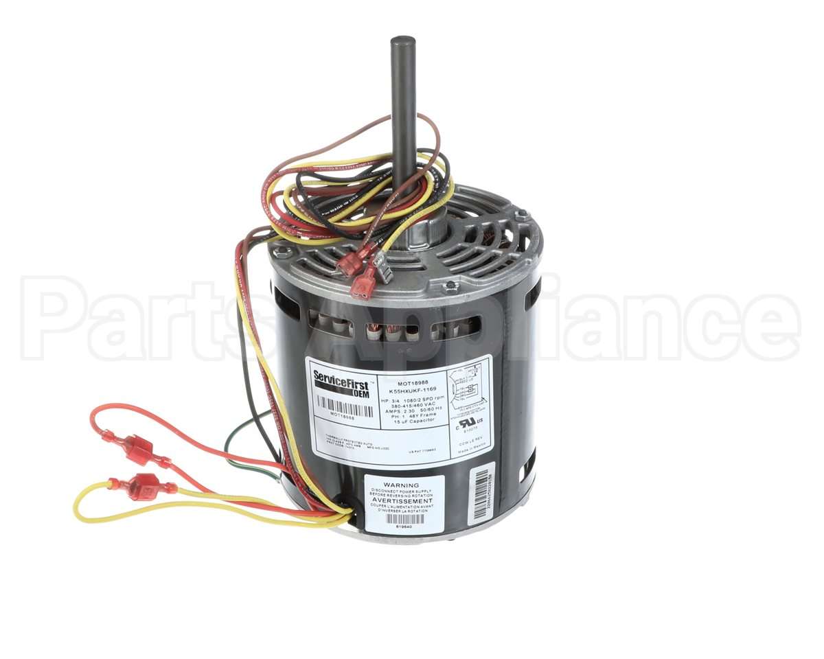 MOT18988 Trane 3/4Hp 380-415/460V 1080Rpm Mtr