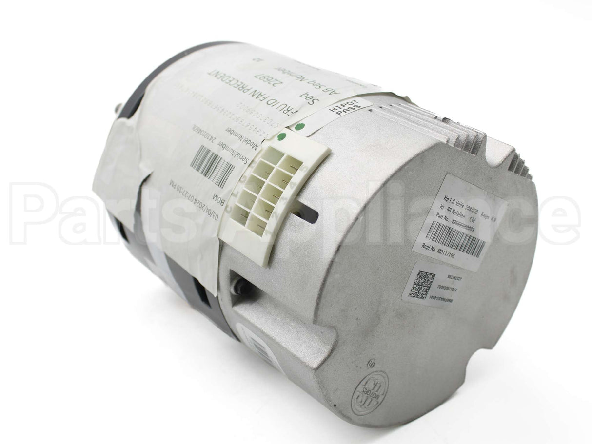 MOT20944 Trane 208-230V1Ph 1Hp Var Spd Motor