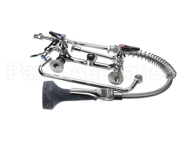 MPR-8WLN-12 T&S Brass Minipru: 8 Wall Mount Faucet W B0108