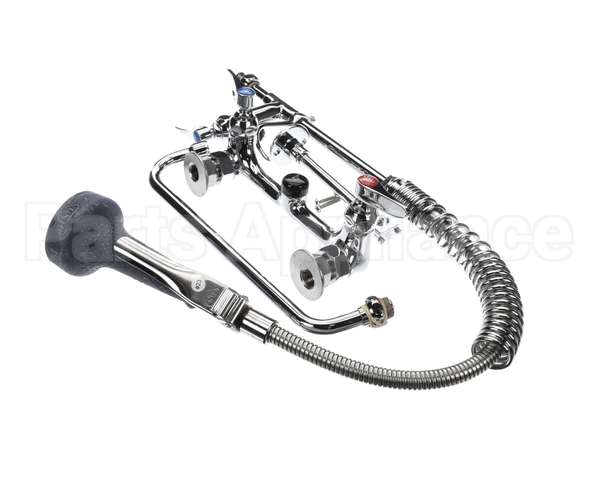 MPR-8WLN-12 T&S Brass Minipru: 8 Wall Mount Faucet W B0108