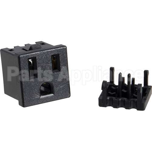 MS01197 Compatible Henny Penny Receptacle, Nema 5-15R, 125V