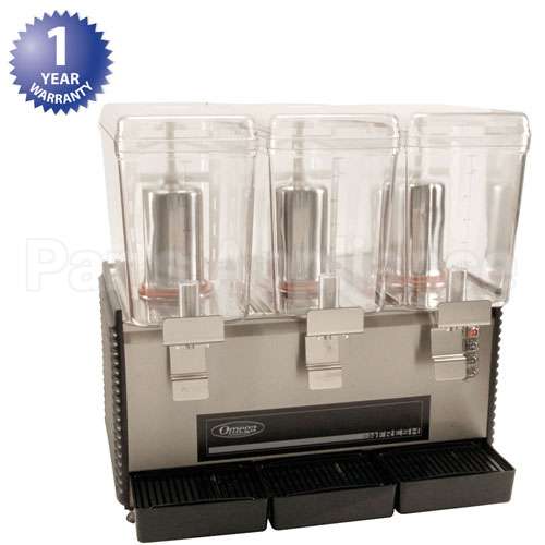 MT30 Compatible Omega Dispenser, Drink, Triple Bowl