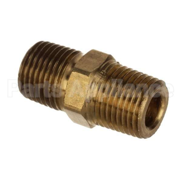 N007 Compatible Edlund Nipple, 1/8 Npt Brass Hex (Vmi