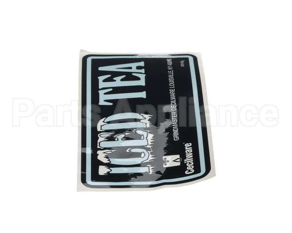 N014AL Grindmaster Cecilware Label Iced Tea - S3/5/10