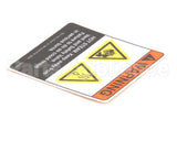 N0164 Bki Decal, Hot Steam Safety Valve