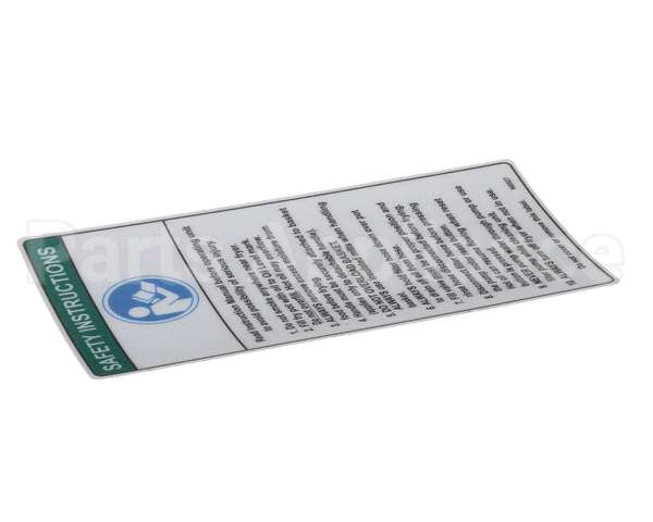 N0527 Bki Decal, Safety Instructions, Fryers