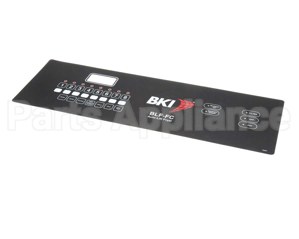 N0687 Bki Decal, Control Panel, Blf-Fc,