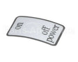 N947AL Grindmaster Cecilware Label Power On/Off - Gb/Java