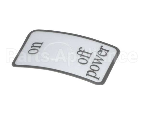 N947AL Grindmaster Cecilware Label Power On/Off - Gb/Java
