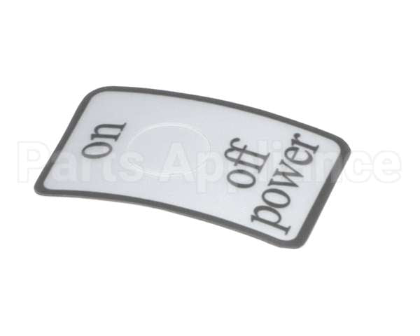 N947AL Grindmaster Cecilware Label Power On/Off - Gb/Java