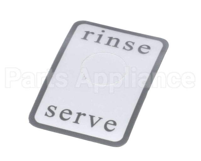 N948AL Grindmaster Cecilware Label Rinse/Serve - Gb/Java
