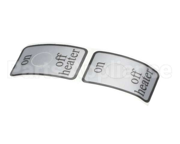 N955AL Grindmaster Cecilware Label On/Off Heater - Gb/C2000