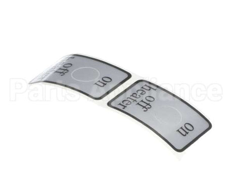 N955AL Grindmaster Cecilware Label On/Off Heater - Gb/C2000