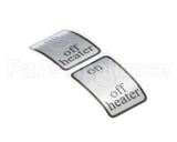 N955AL Grindmaster Cecilware Label On/Off Heater - Gb/C2000