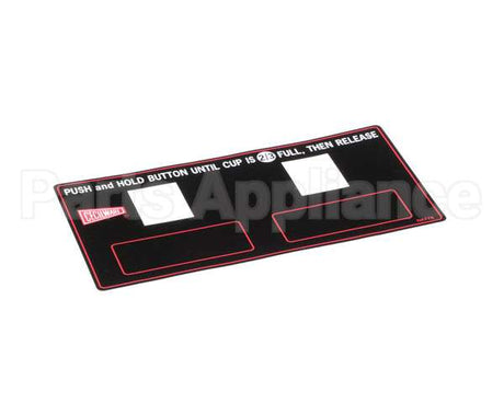 NA77AL Grindmaster Cecilware Label Switch - 2Kgb