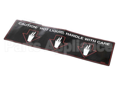 NA88AL Grindmaster Cecilware Label Hot Liquid - Gb3 S/Java