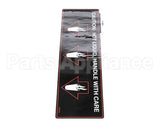 NA88AL Grindmaster Cecilware Label Hot Liquid - Gb3 S/Java