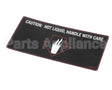 NA91AL Grindmaster Cecilware Label Hot Liquid- Gb1 S