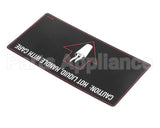 NA91AL Grindmaster Cecilware Label Hot Liquid- Gb1 S