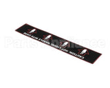 NA93AL Grindmaster Cecilware Label Hot Liquid-Gb4D/M/S