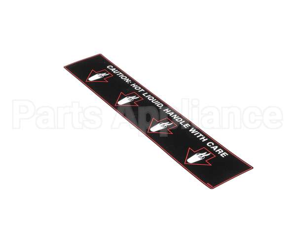 NA93AL Grindmaster Cecilware Label Hot Liquid-Gb4D/M/S
