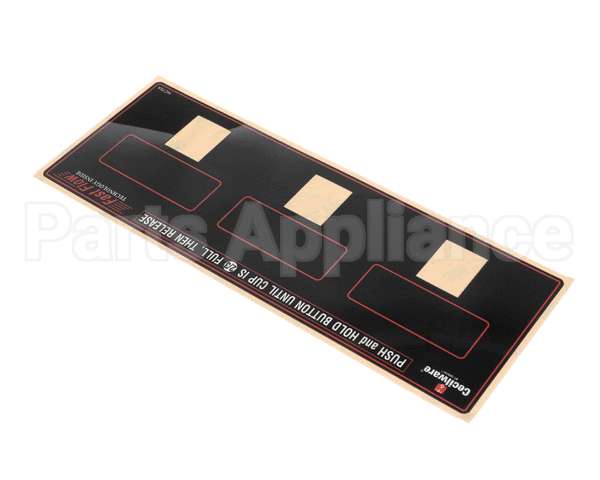NC75AL Grindmaster Cecilware Label Switch Panel Gb3M/M10/3P