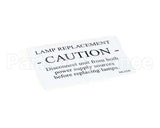 NL22AL Grindmaster Cecilware Label Caution (4) Gb8M