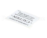 NL22AL Grindmaster Cecilware Label Caution (4) Gb8M