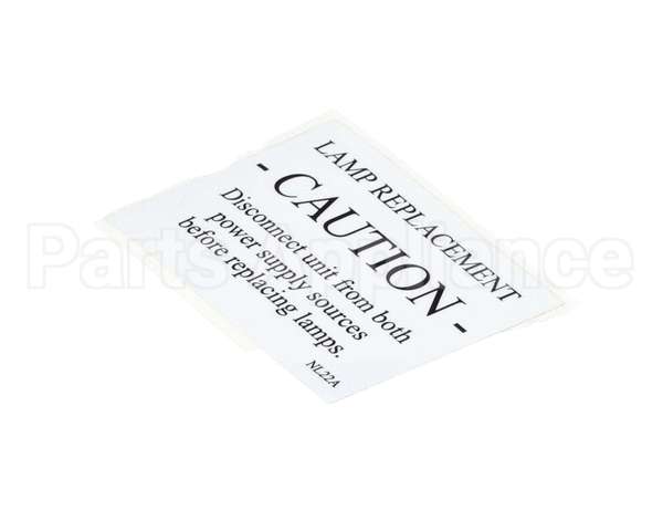 NL22AL Grindmaster Cecilware Label Caution (4) Gb8M