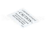 NL22AL Grindmaster Cecilware Label Caution (4) Gb8M