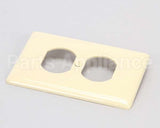 NP8I Hubbell Lighting Ivory 1 Gang Duplex Wall Plate