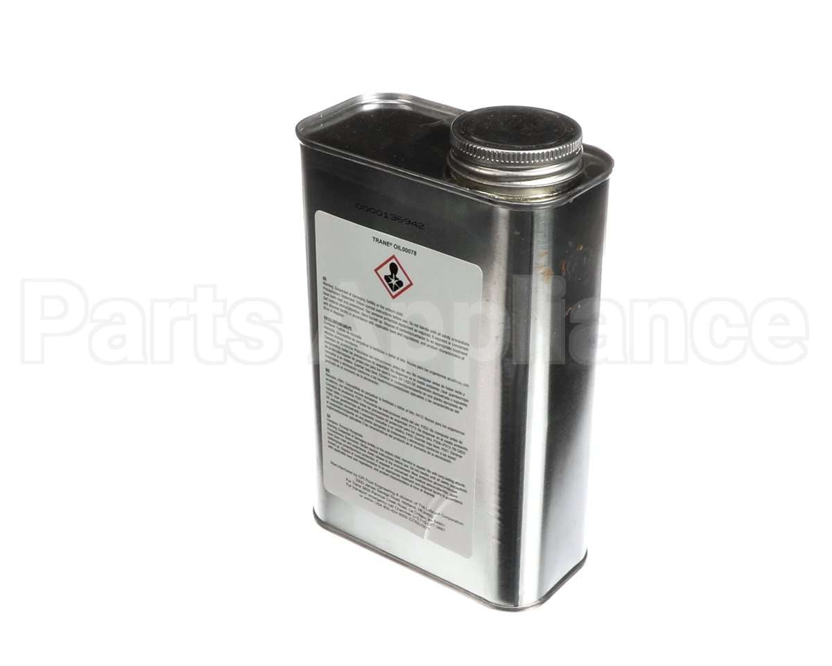 OIL00078 Trane Oil; Refrigeration Lubricant, Poe, Rl32H
