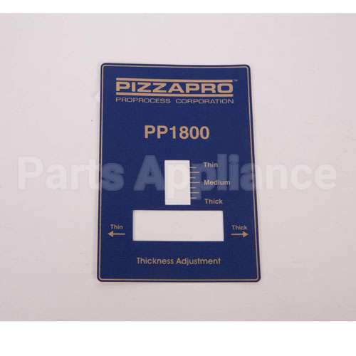 OPROPP180010 Compatible Doughpro Pp180 Thickness Adj Overlay