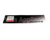 P07.454 Stoelting Decal - Front Panel(Vb35)