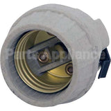 P1056A Compatible Bakers Pride Socket, Bulb Snap In Ceramic