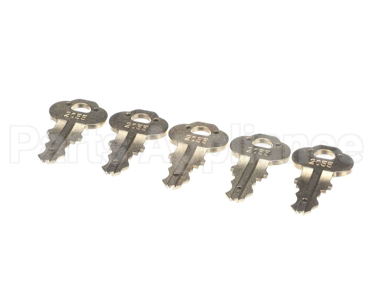 P15-398 Bradley Corporation Standard Bradley Key, Set Of 5