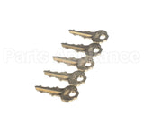 P15-398 Bradley Corporation Standard Bradley Key, Set Of 5