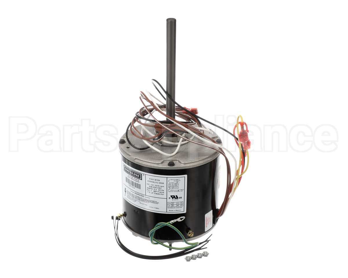 P257-8729 Carrier 1/3Hp 1075Rpm 208-230V Mtr