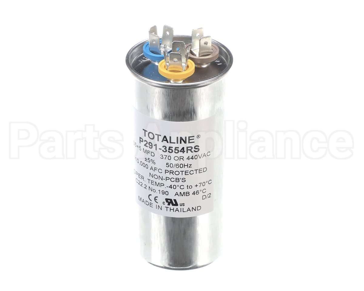 P291-3554RS Carrier 35/5 Mfd 440 Dual Capacitor
