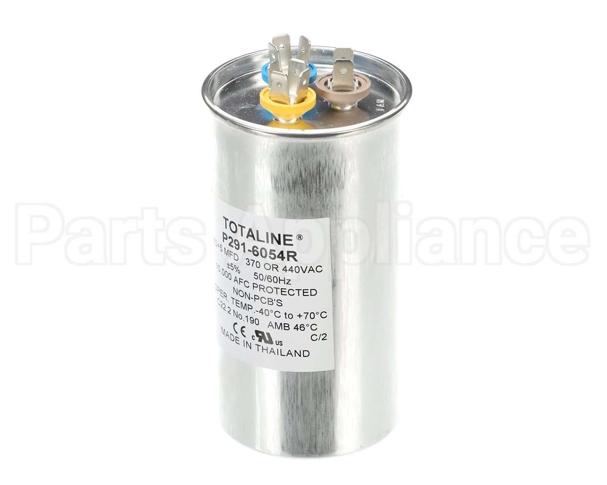 P291-6054R Bryant Payne 60/5Mfd 440V Rnd Dual Capacitr